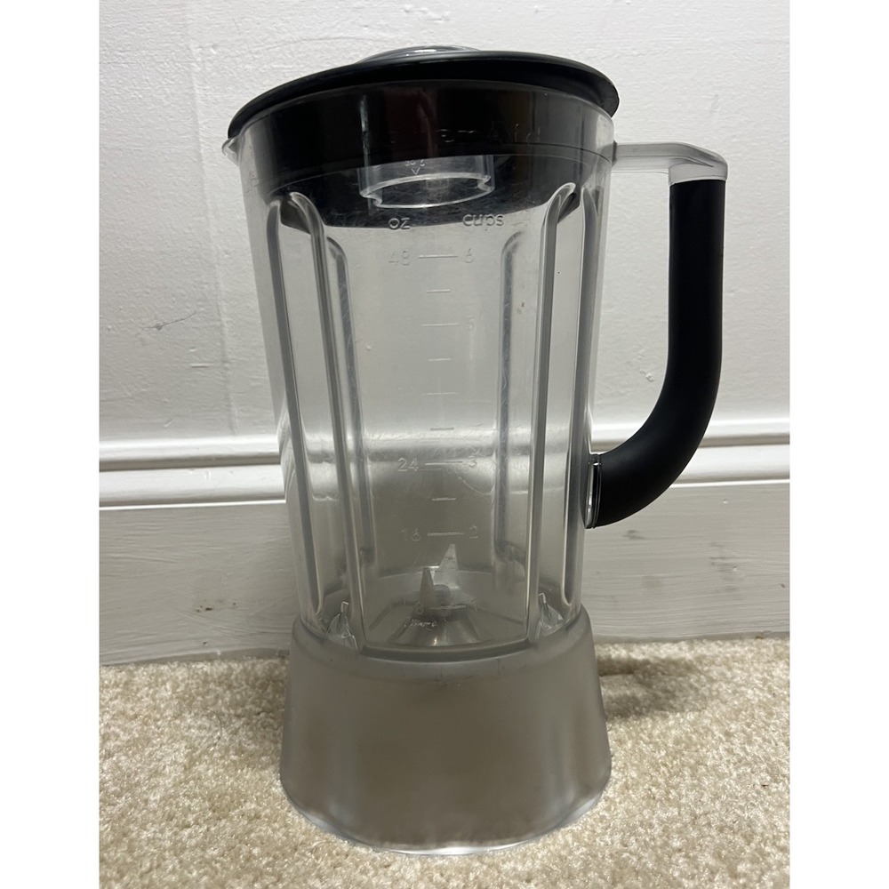 Kitchen Aid 6 Cup/ 48oz Plastic Blender Replacement Pitcher with Lid